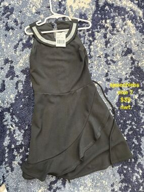 Speechless Black Girl's Formal Dress with Rhinestone Neckline
